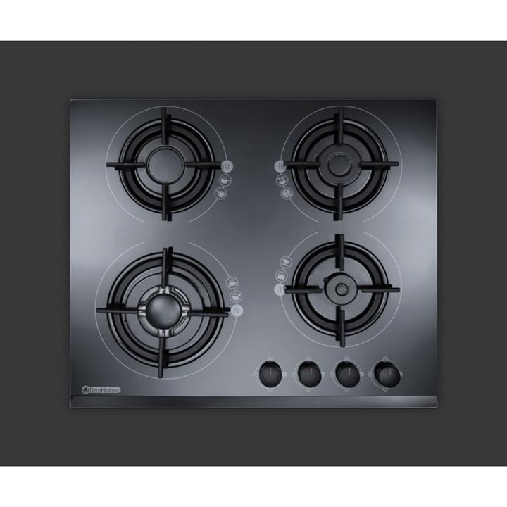 اجاق گاز صفحه ای  درخشان مدل G401 Derakhshan G401 Glass Gas Hob